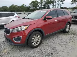 Salvage cars for sale at Byron, GA auction: 2016 KIA Sorento LX