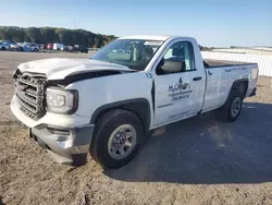 Salvage cars for sale at Assonet, MA auction: 2018 GMC Sierra C1500