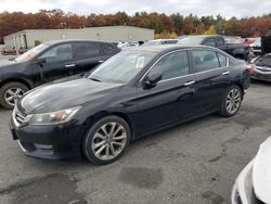 Salvage cars for sale at Exeter, RI auction: 2013 Honda Accord Sport