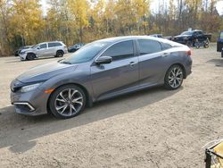 Salvage cars for sale at Cookstown, ON auction: 2020 Honda Civic Touring