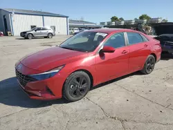 Salvage cars for sale at Tulsa, OK auction: 2022 Hyundai Elantra SEL