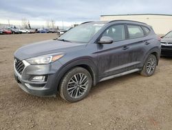 Salvage cars for sale at Rocky View County, AB auction: 2019 Hyundai Tucson Limited