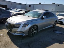 Salvage cars for sale at Vallejo, CA auction: 2020 Honda Accord Sport