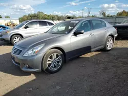 Salvage cars for sale at Hillsborough, NJ auction: 2015 Infiniti Q40