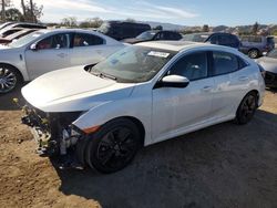 Salvage cars for sale from Copart San Martin, CA: 2018 Honda Civic EX