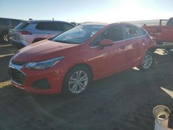 Salvage Cars with No Bids Yet For Sale at auction: 2019 Chevrolet Cruze LT