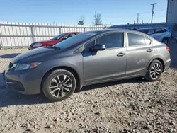 Honda salvage cars for sale: 2013 Honda Civic EX