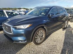 Salvage cars for sale at Riverview, FL auction: 2023 Infiniti QX50 Luxe