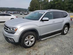 Volkswagen salvage cars for sale: 2018 Volkswagen Atlas SEL