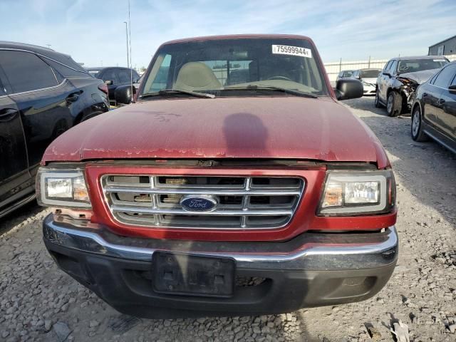 2001 Ford Ranger Super Cab