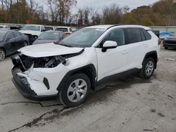 Toyota salvage cars for sale: 2021 Toyota Rav4 LE