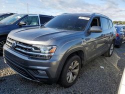 Volkswagen salvage cars for sale: 2018 Volkswagen Atlas SE