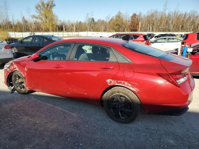 2022 Hyundai Elantra Blue