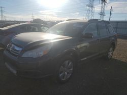 Salvage cars for sale at Elgin, IL auction: 2010 Subaru Outback 3.6R Limited