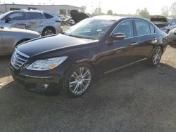 Salvage cars for sale at Elgin, IL auction: 2009 Hyundai Genesis 4.6L