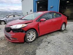 Salvage cars for sale at Elmsdale, NS auction: 2014 KIA Forte LX