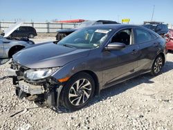 Honda Civic ex salvage cars for sale: 2018 Honda Civic EX