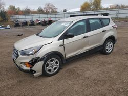 Salvage cars for sale at Columbia Station, OH auction: 2018 Ford Escape S