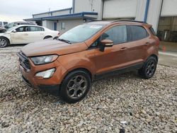 Salvage SUVs for sale at auction: 2018 Ford Ecosport SES