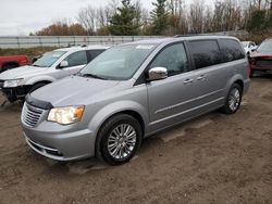 Chrysler salvage cars for sale: 2016 Chrysler Town & Country Touring L