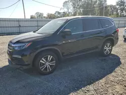 Salvage cars for sale at Gastonia, NC auction: 2018 Honda Pilot EX