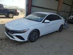 Salvage cars for sale at Houston, TX auction: 2024 Hyundai Elantra SEL