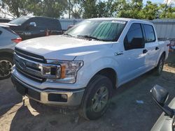 Flood-damaged cars for sale at auction: 2020 Ford F150 Supercrew