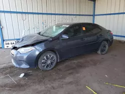 2016 Toyota Corolla L en venta en Colorado Springs, CO