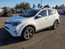 Salvage cars for sale at Woodburn, OR auction: 2017 Toyota Rav4 XLE