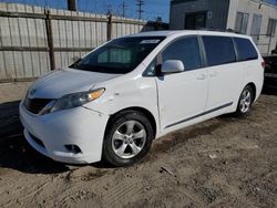 Salvage Cars with No Bids Yet For Sale at auction: 2013 Toyota Sienna LE