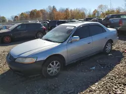 Honda salvage cars for sale: 2002 Honda Accord EX