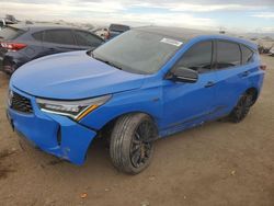 Salvage cars for sale at Brighton, CO auction: 2022 Acura RDX A-SPEC Advance