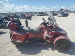 Salvage motorcycles for sale at Arcadia, FL auction: 2015 Can-Am Spyder Roadster RT