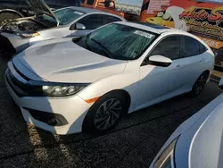 Honda salvage cars for sale: 2016 Honda Civic EX