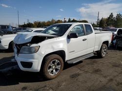 Salvage cars for sale from Copart Denver, CO: 2016 Chevrolet Colorado