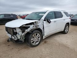 Salvage cars for sale from Copart Amarillo, TX: 2020 Chevrolet Traverse High Country