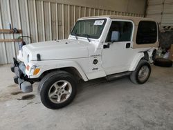 Jeep Wrangler salvage cars for sale: 2000 Jeep Wrangler / TJ Sahara