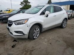 Vehiculos salvage en venta de Copart Woodhaven, MI: 2017 Buick Encore Premium