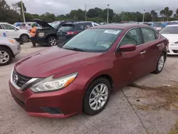 2016 Nissan Altima 2.5 en venta en Riverview, FL