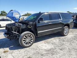 Salvage cars for sale at Fort Pierce, FL auction: 2019 Cadillac Escalade ESV Luxury