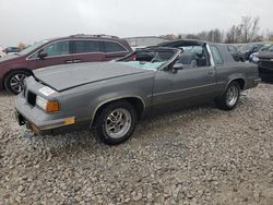 Oldsmobile Cutlass salvage cars for sale: 1987 Oldsmobile Cutlass Supreme