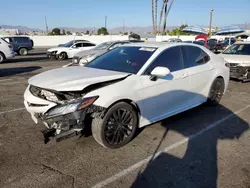 Salvage cars for sale from Copart Van Nuys, CA: 2021 Toyota Camry XSE