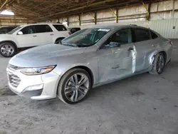 Chevrolet salvage cars for sale: 2022 Chevrolet Malibu LT