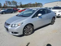 Salvage cars for sale at auction: 2013 Honda Civic EXL