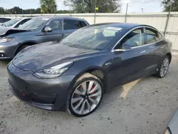 Tesla Model 3 salvage cars for sale: 2018 Tesla Model 3