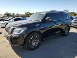 Salvage cars for sale at Florence, MS auction: 2019 Nissan Armada PLA