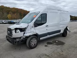 Salvage trucks for sale at Ellwood City, PA auction: 2018 Ford Transit T-250