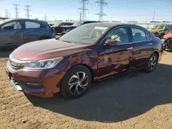 Vehiculos salvage en venta de Copart Elgin, IL: 2016 Honda Accord LX