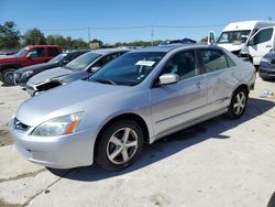 Honda salvage cars for sale: 2004 Honda Accord EX