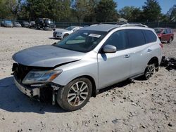 Salvage cars for sale from Copart Madisonville, TN: 2015 Nissan Pathfinder S